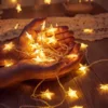 LAMPKI ŚWIĄTECZNE CHOINKOWE BOŻE NARODZENIE 10LED 1,6M NA BATERIE GWIAZDKI