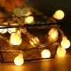 LAMPKI ŚWIĄTECZNE CHOINKOWE BOŻE NARODZENIE 10LED 1,6M NA BATERIE KULKI