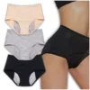 MAJTKI MENSTRUACYJNE NIEPRZECIEKAJĄCE DAMSKIE NA OKRES BIELIZNA KOMPLET M