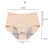 MAJTKI MENSTRUACYJNE NIEPRZECIEKAJĄCE DAMSKIE NA OKRES BIELIZNA KOMPLET S