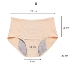 MAJTKI MENSTRUACYJNE NIEPRZECIEKAJĄCE DAMSKIE NA OKRES BIELIZNA KOMPLET S