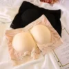 MAJTKI PUSH UP KORONKA BEŻOWE XL
