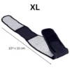 PAS MAGNETYCZNY LĘDŹWIOWY NA KRĘGOSŁUP TURMALINA ROZGRZEWAJĄCY NA PLECY XL