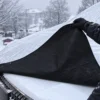 Mata antyszronowa na całe auto osłona przeciwszronowa na wszystkie szyby samochodu bardzo duża